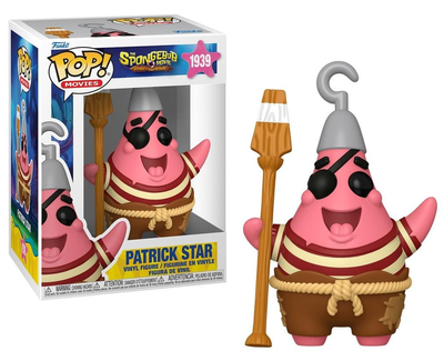 Фігурка Funko Pop Губка Боб Патрік Пірат SpongeBob Patrick Pirate 10 см SB P 1939