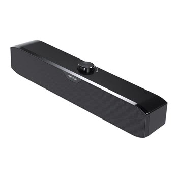 Комп'ютерна колонка-саундбар Fantech GS206 Groove bar lite, USB, 3.5mm, 1.3m, 2x3W, Чорний