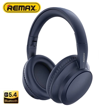 Bluetooth наушники Remax RB-100HB BT5.4 с микрофоном Синие