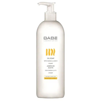 Олійне мило для душу BABE Laboratorios Oil Soap Body для дуже сухої та атопічної шкіри, 500 мл