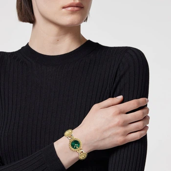 Женские часы 28 мм Versace La Greca Stud Icon Vre0q00125