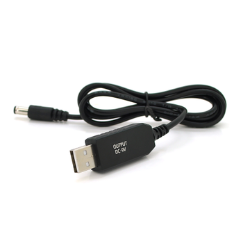 Кабель живлення Voltronic USB to DC 5,5 x 2.5mm 5V to 9V OEM (KPFR/5-9)