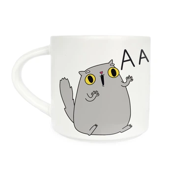 Чашка «Кот ААА»