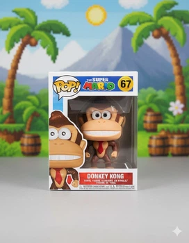 Фігурка Донкі Конгу Donkey Kong Король Джунглів Супер Маріо Super Mario Pop Поп дитяча іграшка 10 см №67