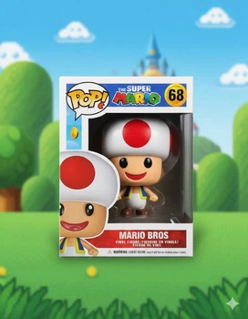 Фігурка Супер Маріо Брос Super Mario Bros Супер Маріо Pop Поп дитяча іграшка 10 см №68