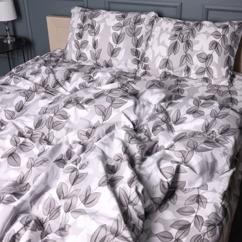 Пододеяльник MirSon Бязь 17-0695 Silver Foliage 143 x 210 см (2200010452549)