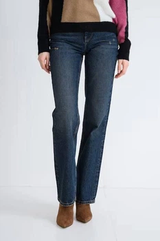 Джинсы из винтажного денима Guess 27 синий W5BA33D6251
