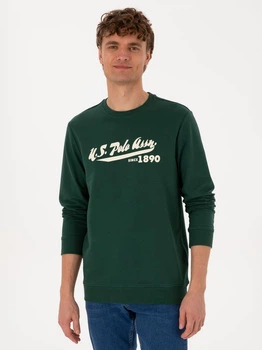Світшот чоловічий U.S. Polo Assn G081SZ082-000-2338659(Koyu Yeşil) L Зелений (8683859745807)
