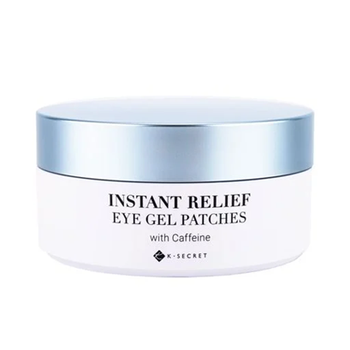 Патчи против отеков с кофеином K-SECRET Instant Relief Eye Gel Patches With Caffiene, 60 шт