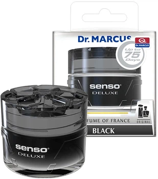 Ароматизатор гелевый Marcus Senso Deluxe Black (Блэк) 50 мл