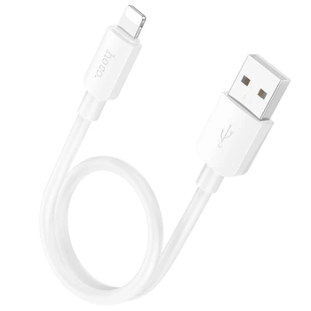 Кабель Hoco X96 Hyper charging data cable iP(L-0.25M) White
