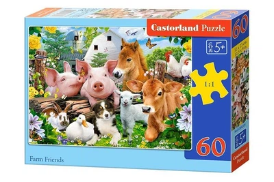Пазлы Castorland Друзья на ферме 60 эл (B-066209)