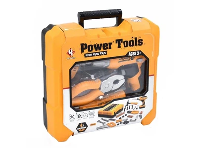 Набор инструментов Power Tools интерактивный шуруповерт световые эффекты 26 прдм (T012A)