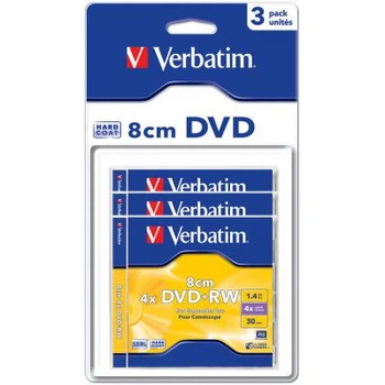 Диск DVD Verbatim mini 1.4Gb 4X Blister 3шт (43594)