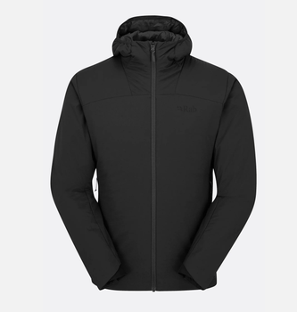Куртка мужская мембранная Rab Xenair Alpine Light Jacket, Black/Black, M (RB QIP-17-BKB-MED)
