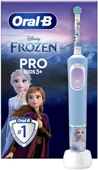 Електрична зубна щітка Oral-B Vitality Pro Kids 3+ Frozen (8006540772409) (955555915417008) - Уцінка