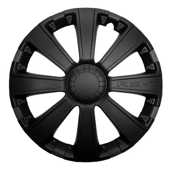 Колпак колесный R13 Черный Kenguru RS-T 4шт