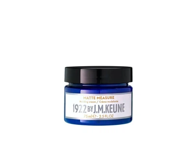 Моделирующий крем для мужских волос 1922 by J.M. KEUNE Matte Measure 75 мл профессиональный стайлинг, матовый эффект и текстура, для эластичной фиксации волос