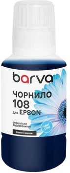 Чорнило Barva для Epson 108 Special Water Soluble OneKey (1K) 140 мл Light Cyan (E108-1013)