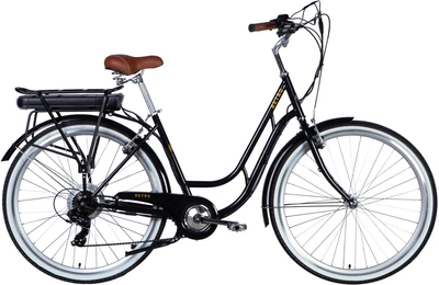 Электровелосипед Dorozhnik eRETRO Vbr FR ST 19" 28" 36В 13А*ч 500Вт 2026 Черный (ELB-D-28-113)
