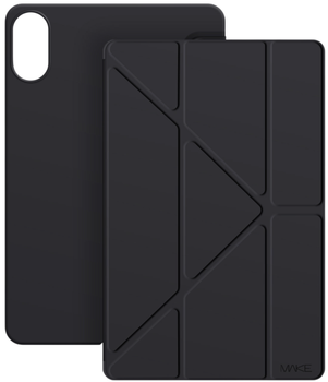 Чехол для планшета MAKE Origami для Xiaomi Redmi Pad 2 Black (MTCO-XRP2BK)