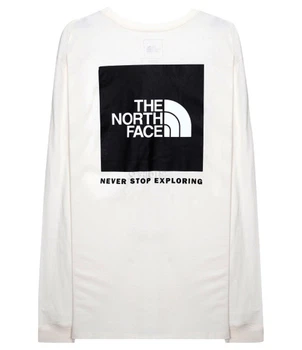 Лонгслів футболка The north face box nse tee nf0a4762q4c брудно-білий M