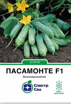 Насіння огірка Пасамонте F1 10 нас.