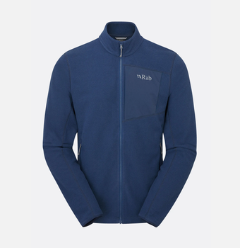 Кофта мужская Rab Tecton Jacket, Deep Ink, L (RB QFG-03-DIK-LRG)