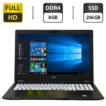 Ноутбуки Fujitsu с Windows 7/8.х/10 Professional купить в Киеве