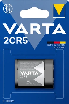 Батарейки литиевые Varta 2CR5, 6 В, 1 шт