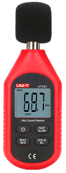 Сонометр UNI-T 9297 UT353 вимірювач інтенсивності звуку (5900804100812)