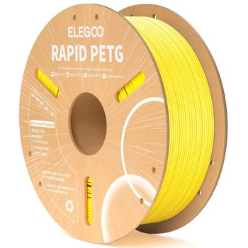 Філамент ELEGOO RAPID PETG Yellow 1 KG 1.75mm, 1kg (50.203.0221)
