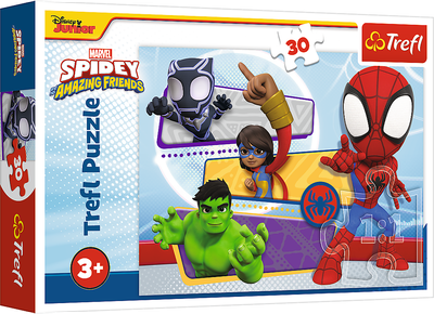Puzzle Trefl Marvel Odważny Spider-man 30 elementów 18322 (5900511183221)