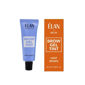 Фарба-гель для брів Elan x Belik 20 мл Light Brown