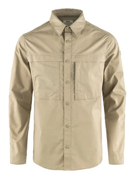 Рубашка FJALLRAVEN Abisko Trail Shirt LS M Fossil L