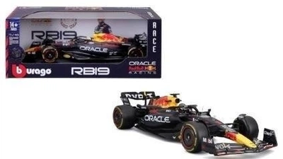 Металева модель автомобіля Bburago Oracle Red Bull Racing RB19 болід F1 Sergio Pérez #11 масштаб 1:18 18-01648 (4893993016488)