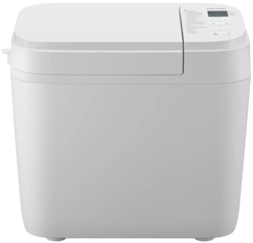 Хлебопечь Panasonic 550 Вт, 21 программа, максимальный вес 125 кг, прямоугольная форма, пластиковый корпус, белый цвет (638131)