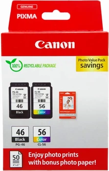 Комплект No.46: Картридж Canon PG-46Bk/CL-56 цвет. Value Pack Canon (teh0018681)
