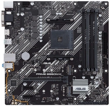 Материнcька плата PRIME B550M-K sAM4 B550 4xDDR4 M.2 HDMI DVI D-Sub mATX Asus (2000003311675)