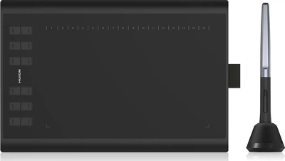Графический планшет 10"x6.2" H1060P, MicroUSB, черный Huion 000331088