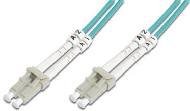 Патч-корд волоконно-оптичний DIGITUS LC/UPC-LC/UPC, 50/125, MM, OM3, duplex, 15м
