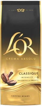 Кофе зерна, 1000г, Crema Absolute Classic, купаж арабика/робуста L`OR 000330137