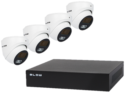 Zestaw monitoringu PoE Blow 78-671 1TB BL-KI5T4/PoE/1TB 4 x 5MP (5900804144465)
