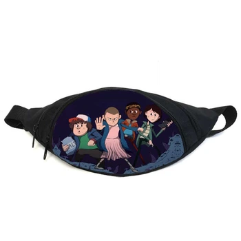 Сумка бананка Дуже дивні справи Stranger Things 016 Gear Bag чорна