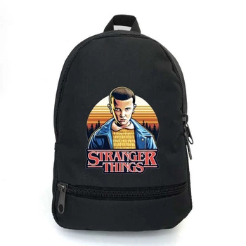 Рюкзак детский Очень странные дела Stranger Things Cappuccino Toys 0016 черный, размер 35 х 28 х 13 см