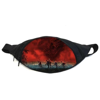 Сумка бананка Дуже дивні справи Stranger Things 015 Gear Bag чорна