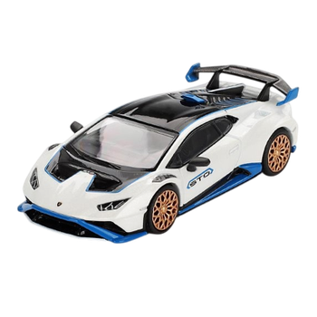 Машинка Premium MINI GT Lamborghini Huracán STO Bianco Asopo 1:64 MGT00788-BL White