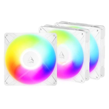 Вентилятор ARCTIC 140MM P14 PRO REVERSE ARGB 3P WHT (ACFAN00328A)