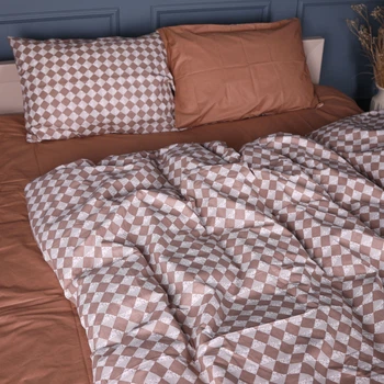 Комплект постільної білизни MirSon Полуторний 143х210 см 17-0759 Cocoa Bliss Бязь (2200010935783)