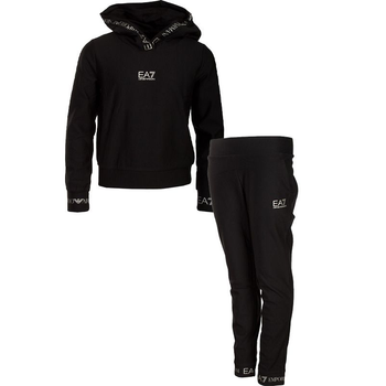 Спортивний костюм на флісі для дівчинки EA7 Emporio Armani 164 см 6LFV01